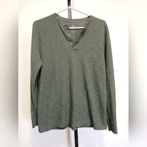 Alpine Design Forest Green Henley Shirt